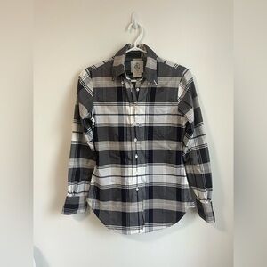 Brooks Brother Black Fleece Men’s Dress Shirt Checkered